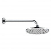 Лейка для верхнего душа Volle Benita с держателем латунь/пластик хром 15178100