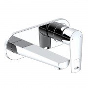 Змішувач для раковини настінний Volle Benita змішувач латунь хром 15171300