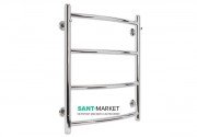 Водяний полотенцесушитель Laris Флеш П4 500х600 мм хром 74100003