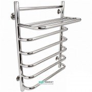 Водяной полотенцесушитель Laris Стандарт П7 500x660 мм с полкой 71207699