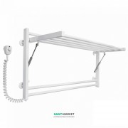 Електричний полотенцесушитель Laris Зебра Астор ЧК8 Е 1000x500 мм лівий 75201065