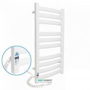 Електричний полотенцесушитель Laris Зебра Атлант Преміум ЧК10 Е 500x900 мм лівий 75201083