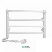 Електричний полотенцесушитель Laris Зебра Прайм ЧК4 Е 400x300 мм лівий 75201063