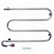 Електричний полотенцесушитель Laris Змійовик 25 РС3 Е 700x500 мм лівий 73207118