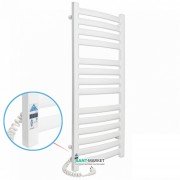 Електричний полотенцесушитель Laris Зебра Атлант Преміум ЧК14 Е 500x1200 мм лівий 75201081