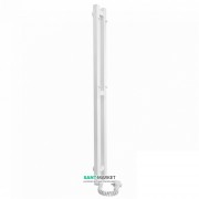 Электрический полотенцесушитель Laris Зебра Дуэт ЧК3 Э 80x1200 мм левый 75201067