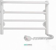 Електричний полотенцесушитель Laris Зебра Прайм ЧК4 Е 400x300 мм правий 75201064