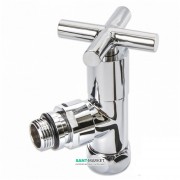 Кран угловой для полотенцесушителя Laris Luxon Элит ZZ-4704 1/2