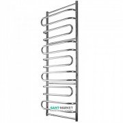 Водяной полотенцесушитель Mario Ница 1400х530/500 мм нержавеющая сталь 4820111353255
