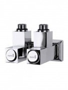 Кран угловой для полотенцесушителя Mario квадрат G1/2