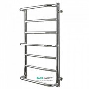 Водяний полотенцесушитель Mario Люкс Б / П 1 700x450 / 600 мм нержавіюча сталь 4820111352494