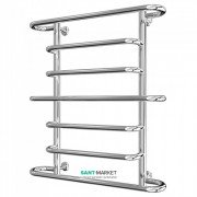 Водяний полотенцесушитель Mario Верона 700x600 / 400 мм нержавіюча сталь 4820111350162