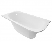 Ванна з штучного каменю Rock Design Лагуна R 170x100 білий 1LR170100