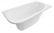 Ванна из искусственного камня Rock Design Селена R 150x80 белый 1SR150080