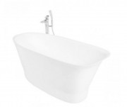 Ванна з штучного каменю Rock Design Селена Плюс 160x80 (основа Класика Плюс) 1SPP160080