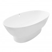 Ванна из искусственного камня Rock Design Гармония 182х90 белый 1G182090