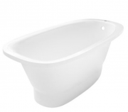 Ванна з штучного каменю Rock Design Барселона 160х80 (основа Класика) 1B160080