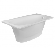 Ванна из искусственного камня Rock Design Классика 145х80 белый 1K145080