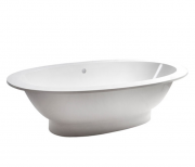 Ванна из искусственного камня Rock Design Гармония Плюс 202х110 белый 1GP202110