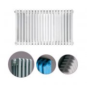 Радіатор опалення Instal Projekt Tubus 4 трубчастий 84,9х40 см 18 секцій сталь палітра IP на вибір TUB4-040 / 18