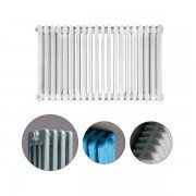 Радиатор отопления Instal Projekt Tubus 4 трубчатый 121,3х40 см 26 секций сталь палитра IP на выбор TUB4-040/26