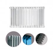 Радіатор опалення Instal Projekt Tubus 4 трубчастий 125,9х56,8 см 27 секцій сталь палітра IP на вибір TUB4-050 / 27