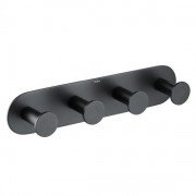 Гачок для ванної Kraus Elie латунь матовий чорний KEA-18804MB