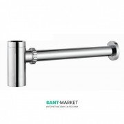 Сифон для раковины Kraus латунь хром PT-50-CH