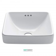 Раковина для ванной Kraus Elavo 41,3х41,3 см керамика белый KCR-281