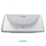 Раковина для ванной Kraus Elavo врезная 59,1х41,3 см керамика белый KCU-251