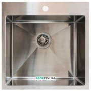 Мийка для кухні прямокутна Kraus Rex накладна нержавіюча сталь KHT31