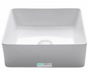 Раковина для ванной Kraus Viva 39,6х39,6 см керамика глянцевый белый KCV-202GWH