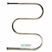 Водяний полотенцесушитель Navin Змійовик 25 500x400 мм нержавіюча сталь 00-000100-5040