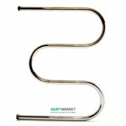 Водяной полотенцесушитель Navin Змеевик 25 500x400 мм нержавеющая сталь 00-000100-5040