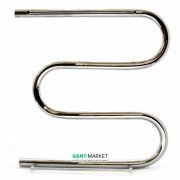 Водяной полотенцесушитель Navin Змеевик 30 600x500 мм с полкой 00-000021-6050