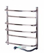 Електричний полотенцесушитель Navin Омега 530x600 мм правий 10-015021-5360