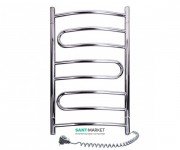 Электрический полотенцесушитель Navin Пируэт 480x800 мм правый 10-021021-4880