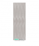 Плитка настенная El Molino Torso Decor Jet Gris 25х75 208702