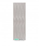 Плитка настенная El Molino Torso Decor Jet Gris 25х75 208702