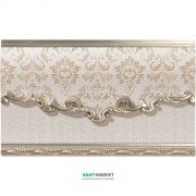 Плитка настенная фриз El Molino Poem Zocalo Oro Bone 15х25 208907