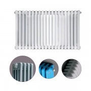 Радіатор опалення Instal Projekt Tubus 4 84,9х90 см трубчастий 18 секцій сталь палітра IP на вибір TUB4-090 / 18