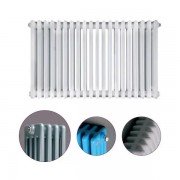 Радиатор отопления Instal Projekt Tubus 4 84,9х90 см трубчатый 18 секций сталь палитра IP на выбор TUB4-090/18