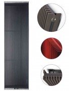 Радіатор опалення Instal Projekt Afro New пластинчастий 51,1х120 см 23 елемента сталь палітра IP на вибір AFRN-120/23