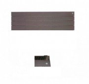 Радіатор опалення Instal Projekt Cover X21 пластинчастий 80х28,9 см 4 елементи сталь палітра IP на вибір COVX21-080 / 04