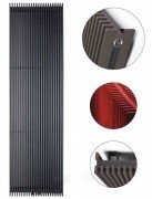 Радіатор опалення Instal Projekt Afro New пластинчастий 100,6х160 см 45 елементів сталь палітра IP на вибір AFRN-160/45