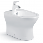 Біде підлогове Volle Fiesta 55.5х36 см з отвором під змішувач кераміка колір білий 13-77-235