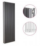 Радіатор опалення Instal Projekt Vivat 133,5х57,5 см 45 секцій палітра IP VIV-060/45