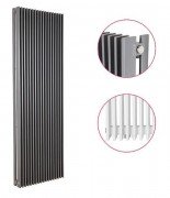 Радіатор опалення Instal Projekt Vivat 82,5х40 см 28 секцій палітра IP VIV-040 / 28B