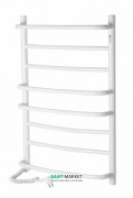 Електричний полотенцесушитель Navin Омега 530х800 мм лівий c терморегулятором 12-015131-5380