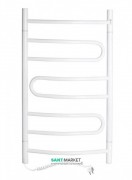 Электрический полотенцесушитель Navin Пируэт 480х800 мм поворотный левый 12-021130-4880